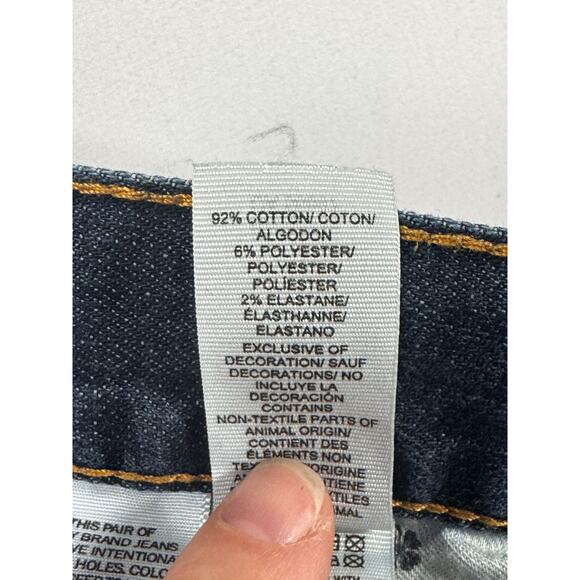 Lucky Brand Men's 410 Athletic Slim Fit Blue Denim Jeans - Size 40x30 (42x29) - Picture 6 of 6